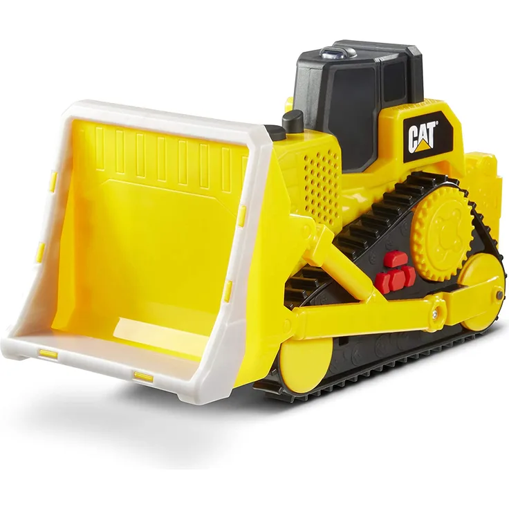 Caterpillar by Funrise 82287 Caterpillar, CAT Tough Machines Planierraupe Baufahrzeug, Gelb