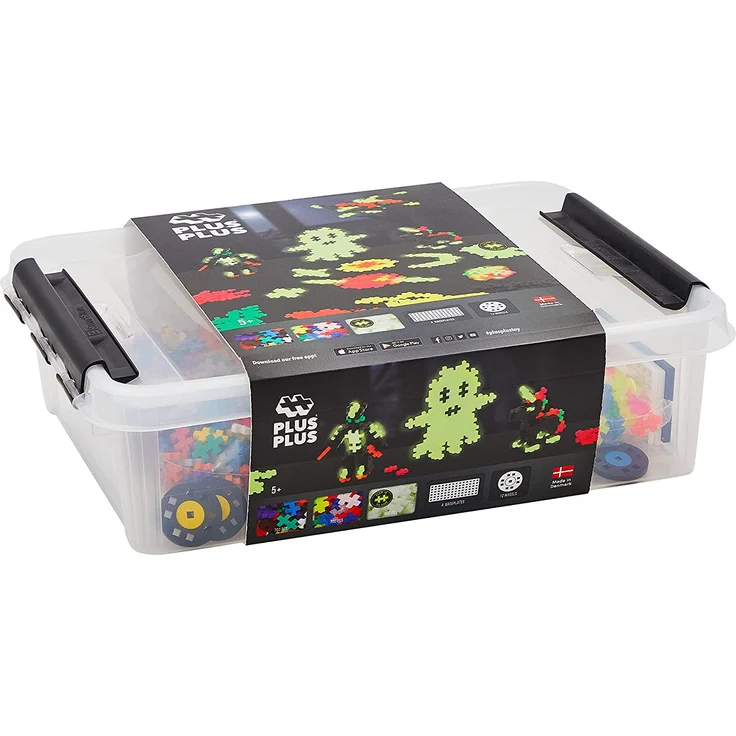 Plus-Plus Build and Glow Storage Box / 2000 pcs - Preisvergleich – Bild 3