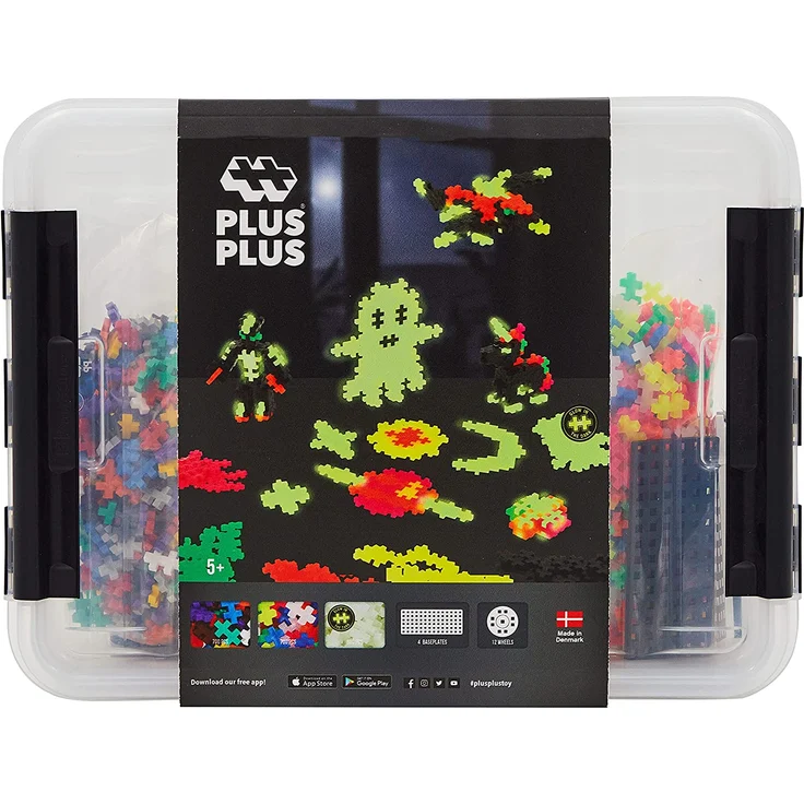 Plus-Plus Build and Glow Storage Box / 2000 pcs - Preisvergleich – Bild 4