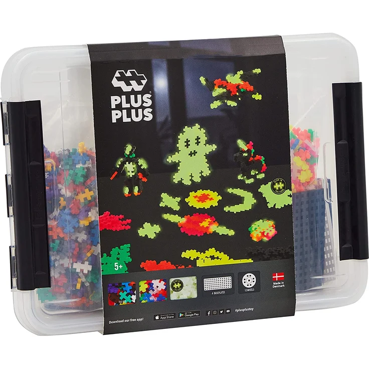 Plus-Plus Build and Glow Storage Box / 2000 pcs - Preisvergleich – Bild 2
