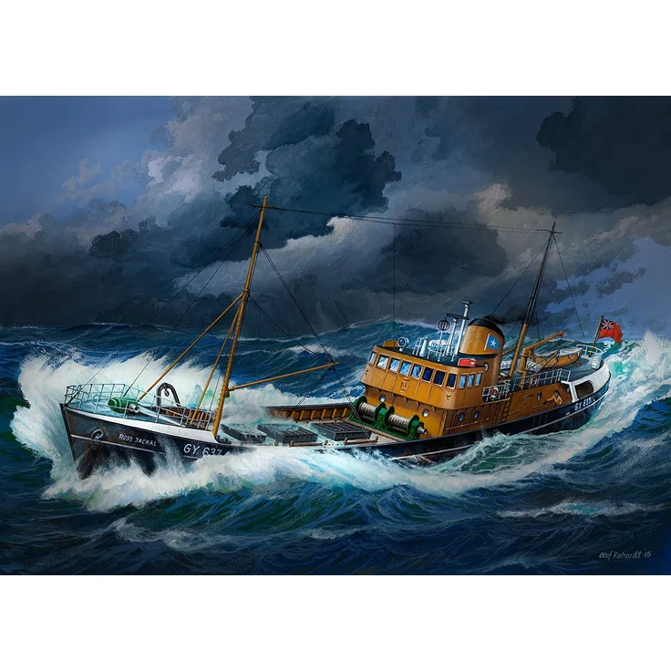 Revell 05204 - North Sea Trawler - Maßstab 1:142 – Bild 11