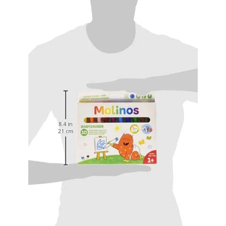 Malinos Babyzauber - 10 Malstifte - abwaschbar – Bild 5