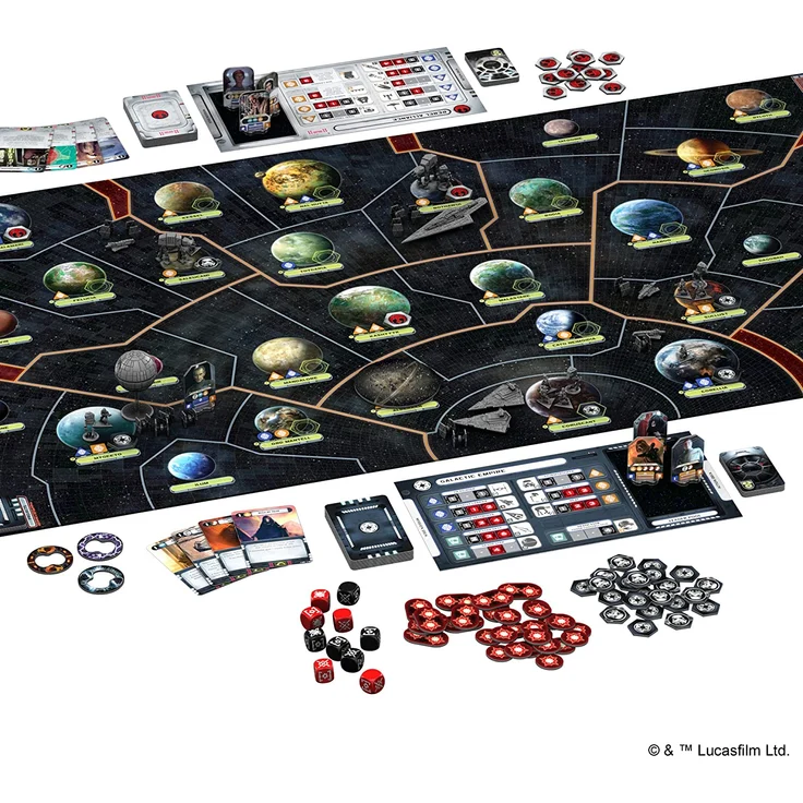 Fantasy Flight Games Star Wars Rebellion Brettspiel – Bild 3