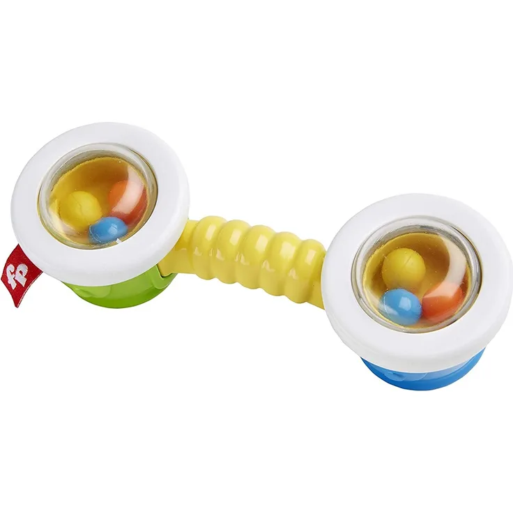 Mattel Fisher-Price DRF16 - Babys Bongo-Rassel, Rasseln/Beissringe
