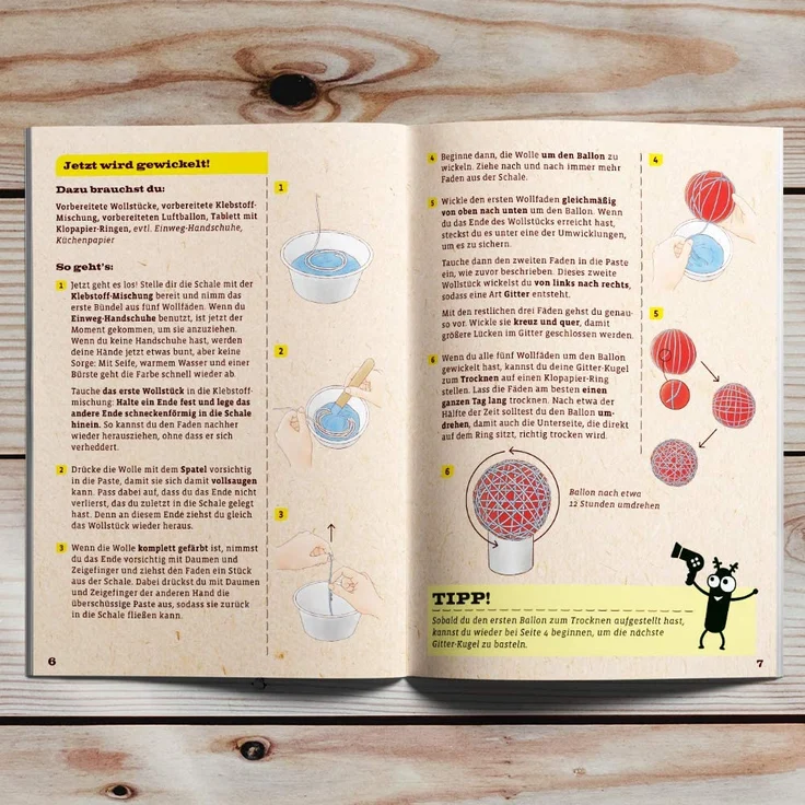 KOSMOS AllesKönnerKiste Lichterkette zum Selbermachen - DIY-Bastelset für Mädchen und Jungen ab 8 Jahren – das ideale Geschenk-Set für den Kindergeburtstag – Bild 6