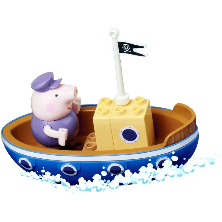 Big 'Waterplay Peppa Pig' Wasserstraße, 87 x 75 x 30 cm, inkl. 2 Boote, 3 Spielfiguren – Bild 2