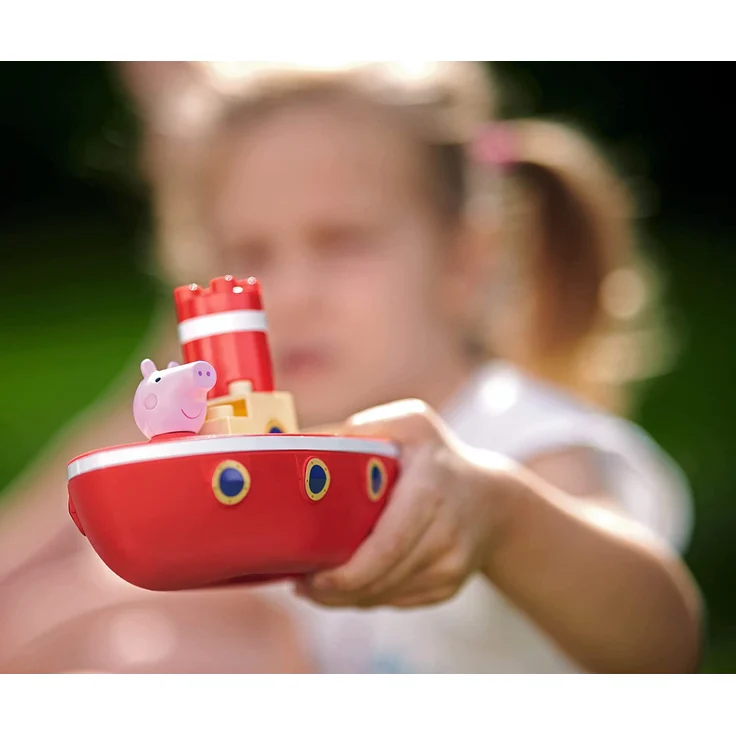 Big 'Waterplay Peppa Pig' Wasserstraße, 87 x 75 x 30 cm, inkl. 2 Boote, 3 Spielfiguren – Bild 7