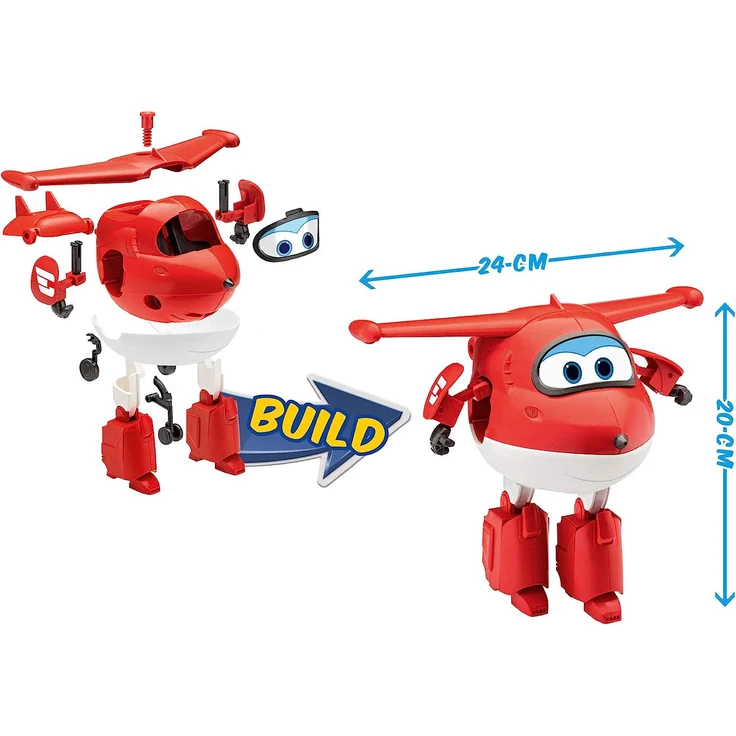 Revell Junior Kit 01024 Super Wings Adventskalender Jett Bauen-Schrauben-Spielen, 24 Tage cooler Bastelspaß, ab 4 Jahre, 20 cm – Bild 6