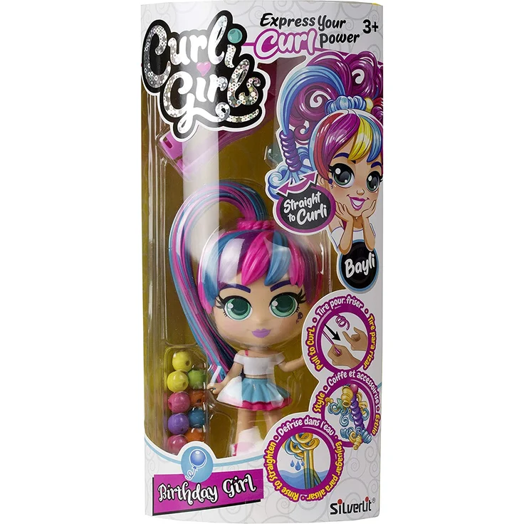 Silverlit Curli Girls Puppe Geburtstagskind Bayli – Bild 8