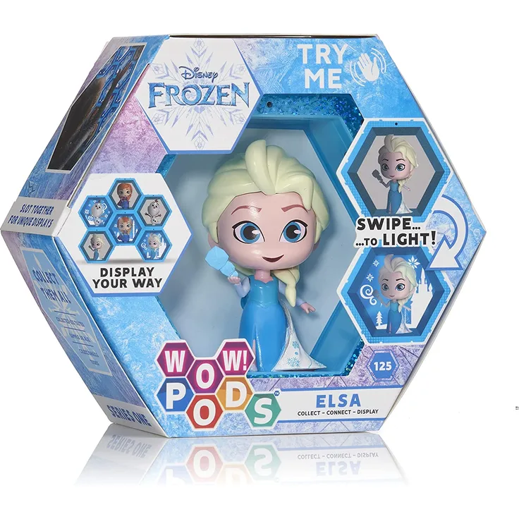 Wow! Pods Disney Figuren Eisprinzessin 2 - ELSA | Offizielle Disney ELSA Figur Leuchtende Wackelfigur zum Sammeln