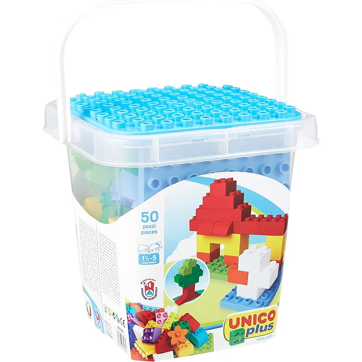 UNICO EIMER MIT 50 BAUSTEINEN 8508-0000 – Bild 1