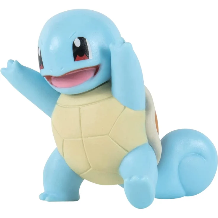 Pokémon Battle Figuren 3er Pack Schiggy Machoolo Bellektro – Bild 2