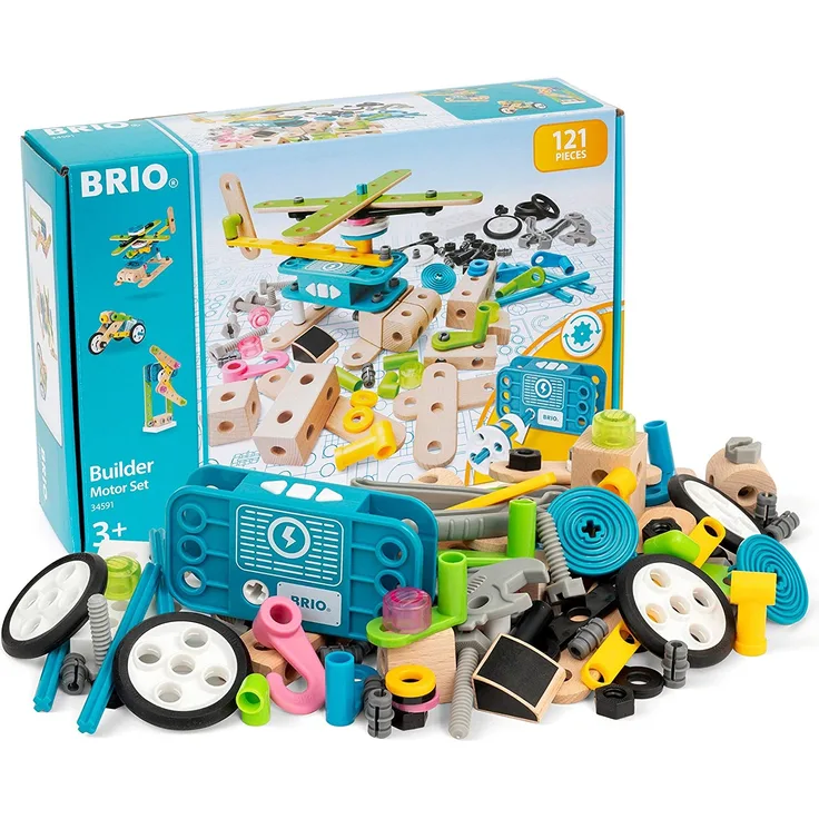 BRIO® 34591 - Builder Motor-Konstruktionsset, 121-teilig - Preisvergleich