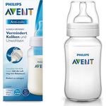 Philips Avent SCF816/17 Anti-colic Flasche, mit AirFree Ventil kompatibel, 330ml, 1er Pack, transparent