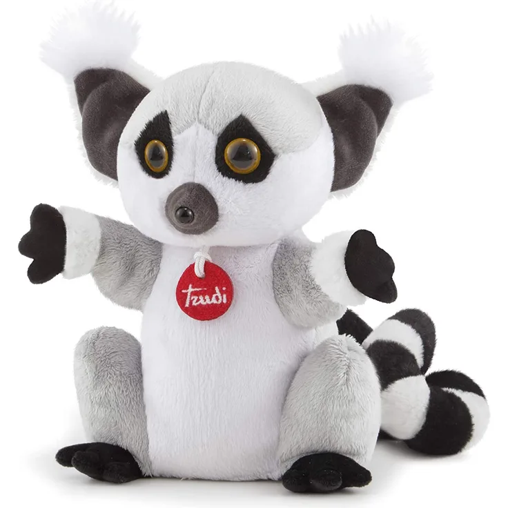 Trudi 29820 - Handpuppe Lemur cm 17x24x23