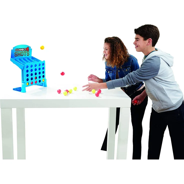 Spiele Kinder – 4 Hasbro Gaming – Leistung 4 Shots – Spiel der Societe, E3578101, mehrfarbig – Bild 4