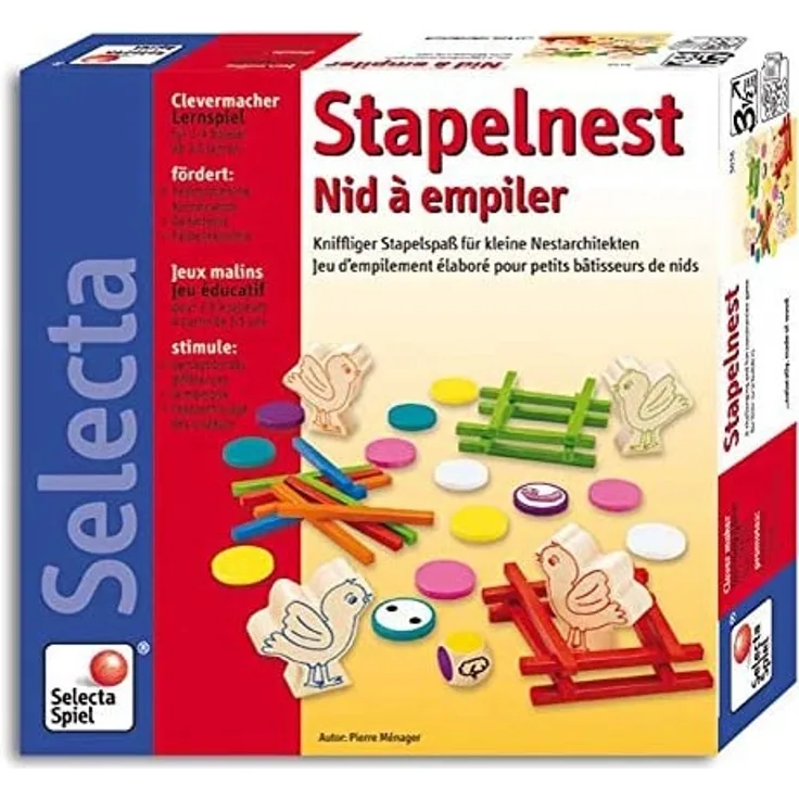 Selecta Spielzeug 3036 - Stapelnest