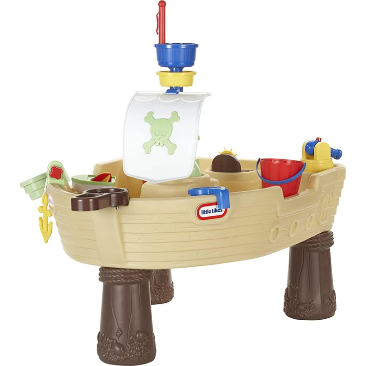 Little Tikes Anchors Away Piratenschiff - Wasserspielset für Kinder - Sicher und tragbar - Fördert kreatives Spielen – Bild 4