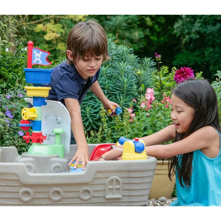 Little Tikes Anchors Away Piratenschiff - Wasserspielset für Kinder - Sicher und tragbar - Fördert kreatives Spielen – Bild 5