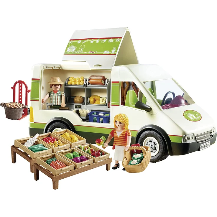 PLAYMOBIL Country 70134 Hofladen-Fahrzeug, Ab 4 Jahren – Bild 2
