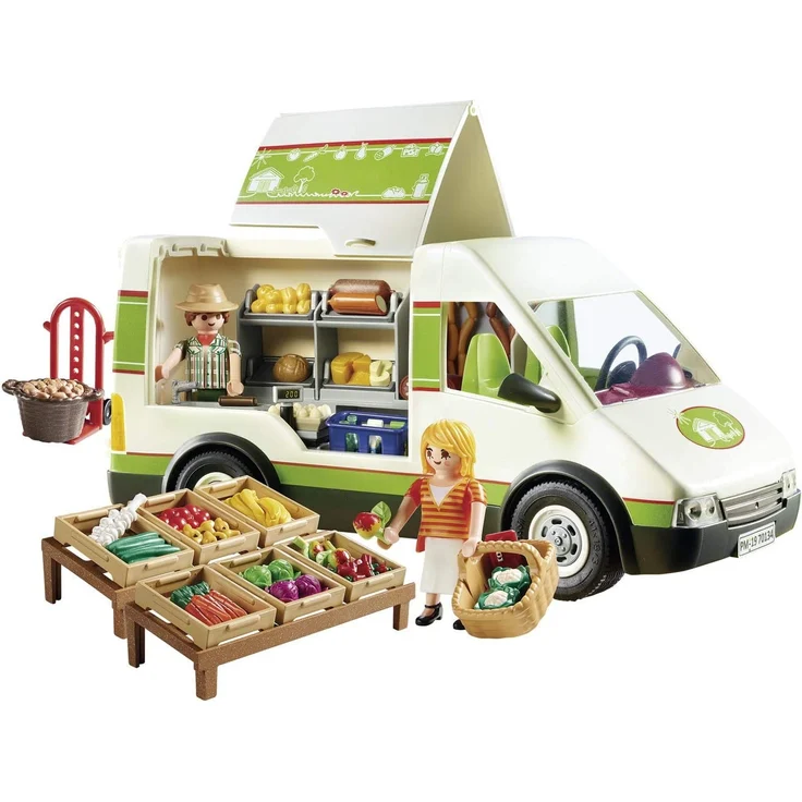 PLAYMOBIL Country 70134 Hofladen-Fahrzeug, Ab 4 Jahren – Bild 7