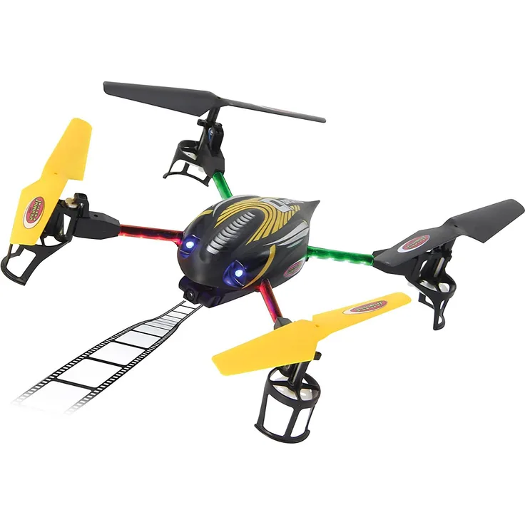 Jamara 038831 - Q-drohne AHP Quadrocopter mit Kamera und Komp