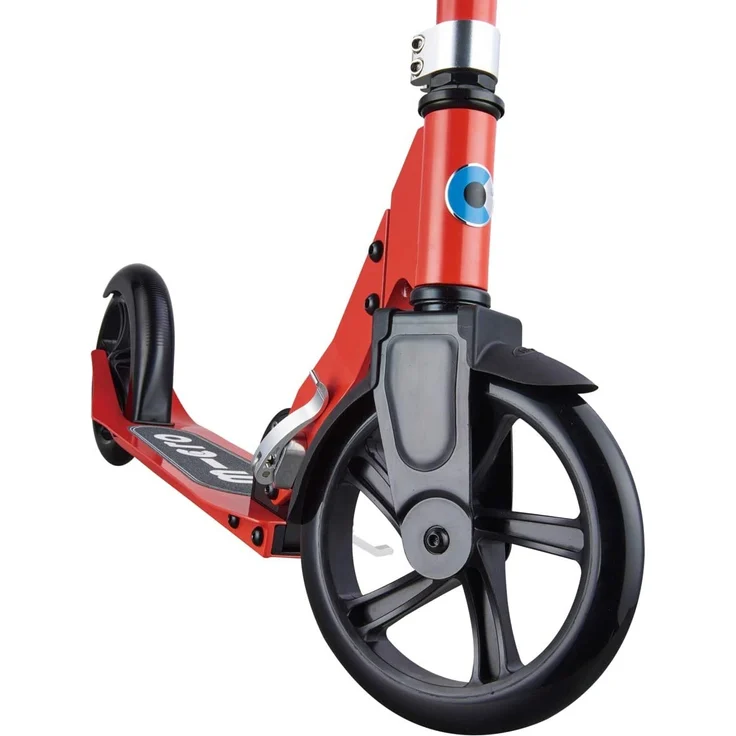 Micro Cruiser Scooter zum cruisen Kinderscooter ab 10 Jahren Farbe rot – Bild 3