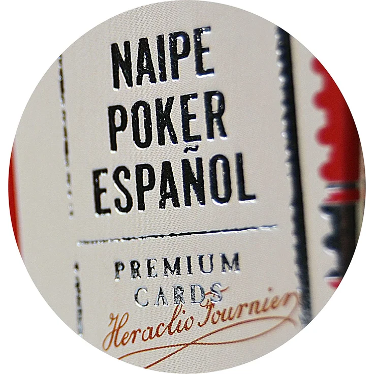 Fournier – Pokerboard Spanisch Nr. 20, 55 Karten, Blau oder Rot (F21002) – Bild 2