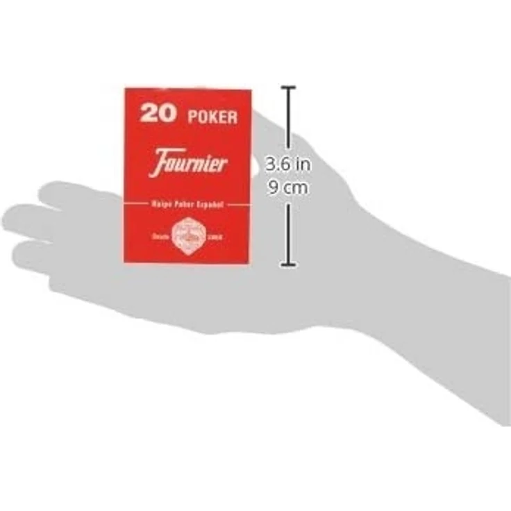 Fournier – Pokerboard Spanisch Nr. 20, 55 Karten, Blau oder Rot (F21002) – Bild 6