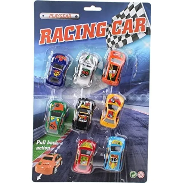 raceautoset PlayGear 8-Stück