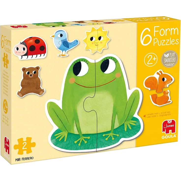 Puzzle Tiere Form Diset (12 pcs)