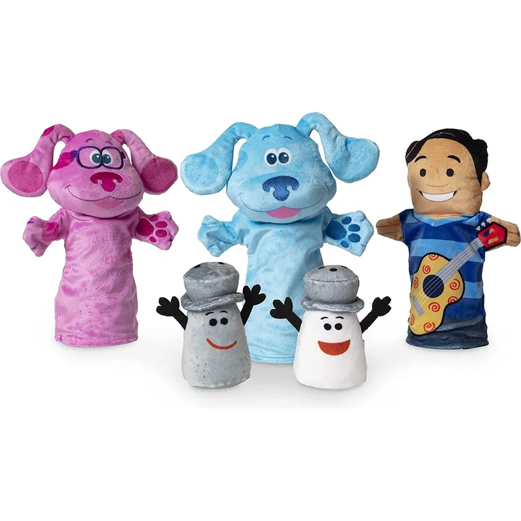 Melissa & Doug 33013 Blue's Clues & You! Hand- & Fingerpuppen (5 Teile)