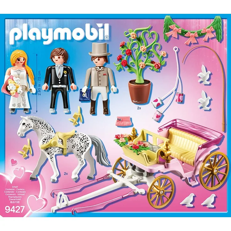 Playmobil 9427 - Hochzeitskutsche Spiel – Bild 3