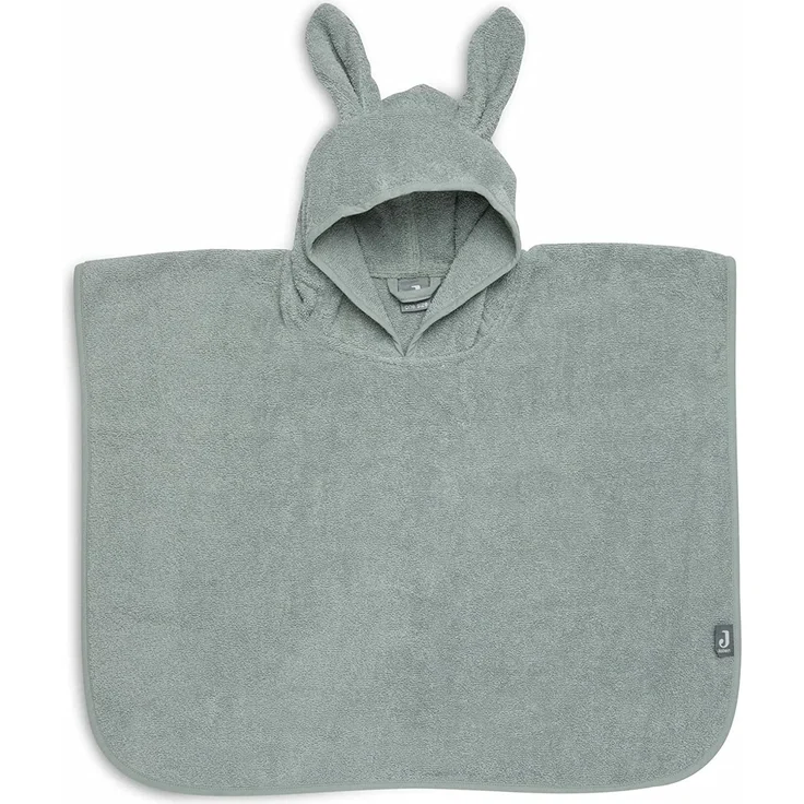 Jollein Badeponcho Ash Green Grün – Bild 1