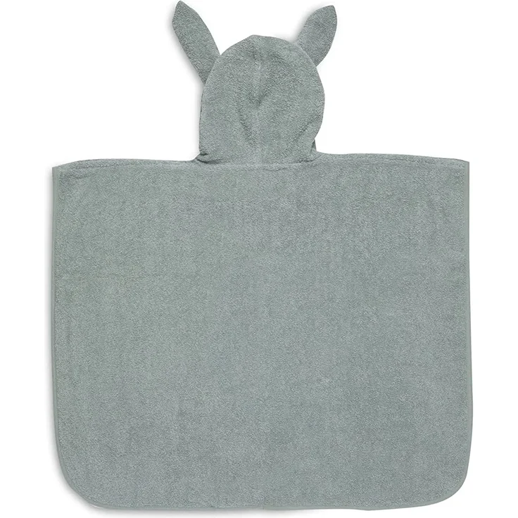 Jollein Badeponcho Ash Green Grün – Bild 2