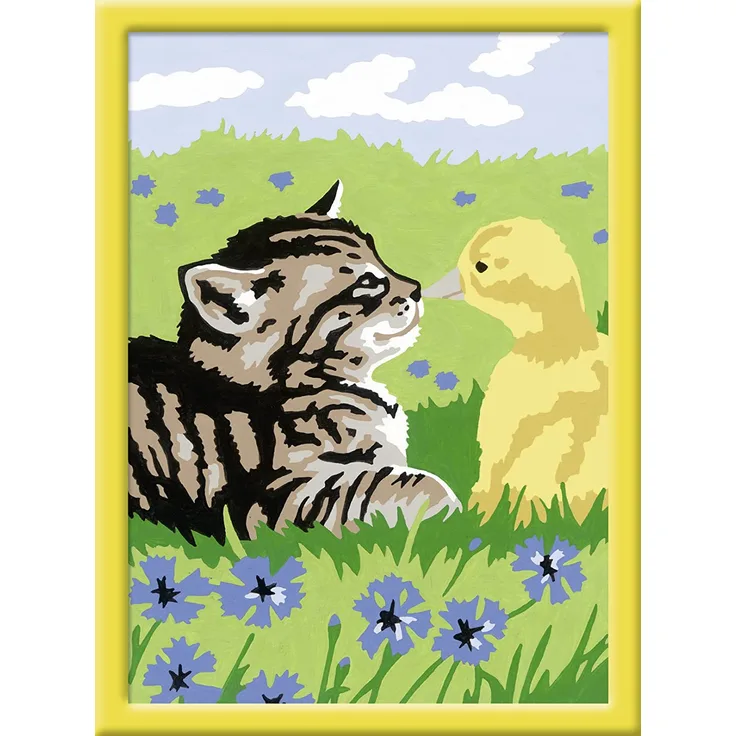 Ravensburger 279760 Malen nach Zahlen - Tierische Freundschaft