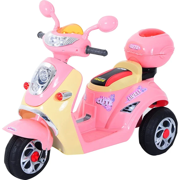 Kinderelektroroller rosa (Farbe: rosa) – Bild 1