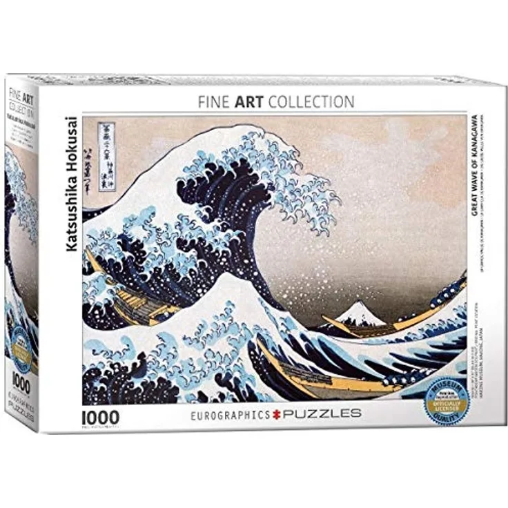 Die große Welle Puzzle Hokusai 1000 Teile