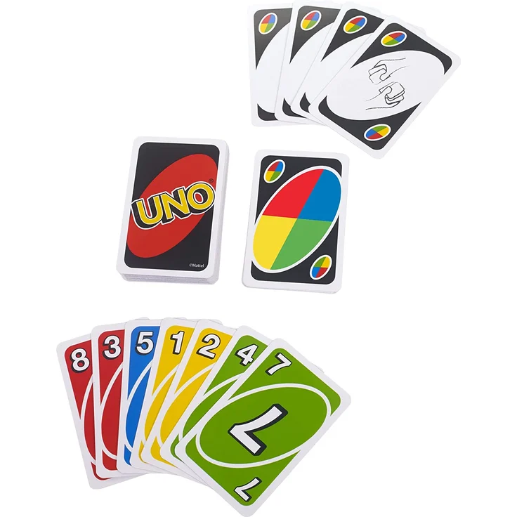 Mattel Games K0888 UNO Deluxe Kartenspiel, geeignet für 2 - 10 Spieler, Spieldauer ca. 15 Minuten, ab 7 Jahren – Bild 10