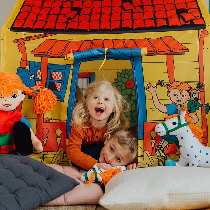 Micki & Friends 44371900 - Kleiner Onkel Puppe 30 cm - Pippi Langstrumpfs Pferd als Stoffpuppe - Teddy - Plüschpuppe Kuscheltier - ab 0+ Monate – Bild 7