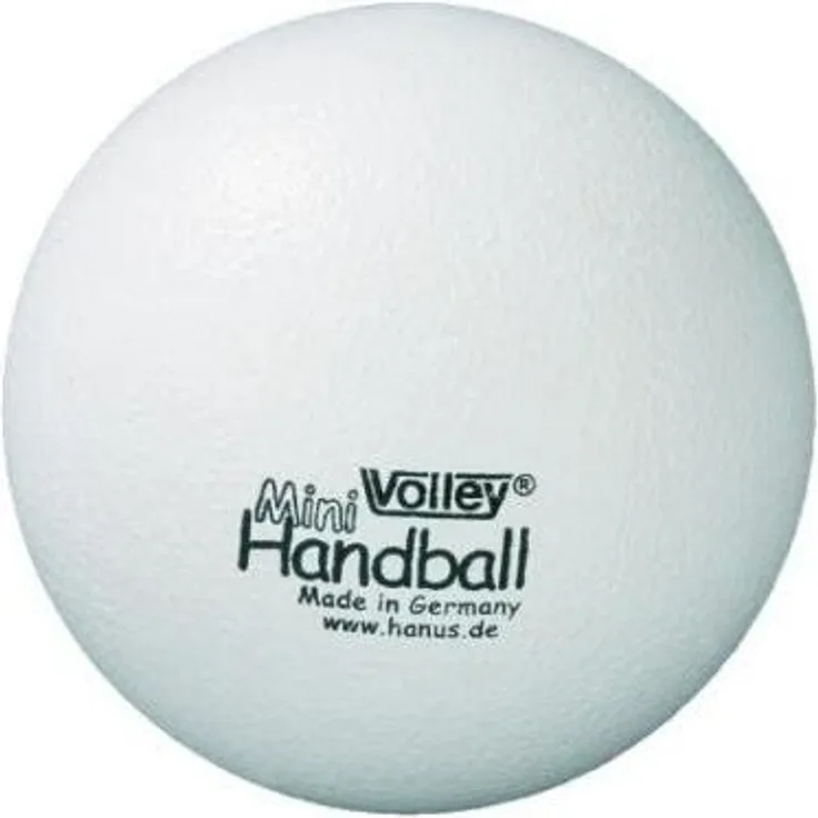 Volley Mini-Handball Ø 16 cm weiß