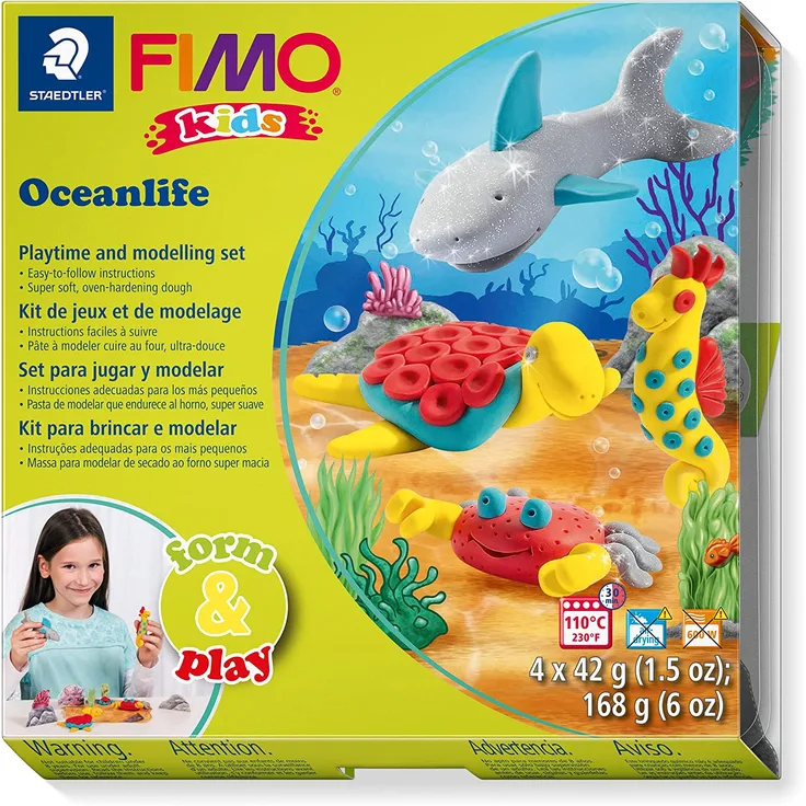 Fimo Kids Farm Formen- und Spiel-Set