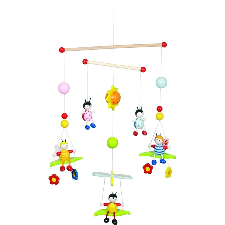 Goki 52954 - 3-D Mobile Bienen und Käfer