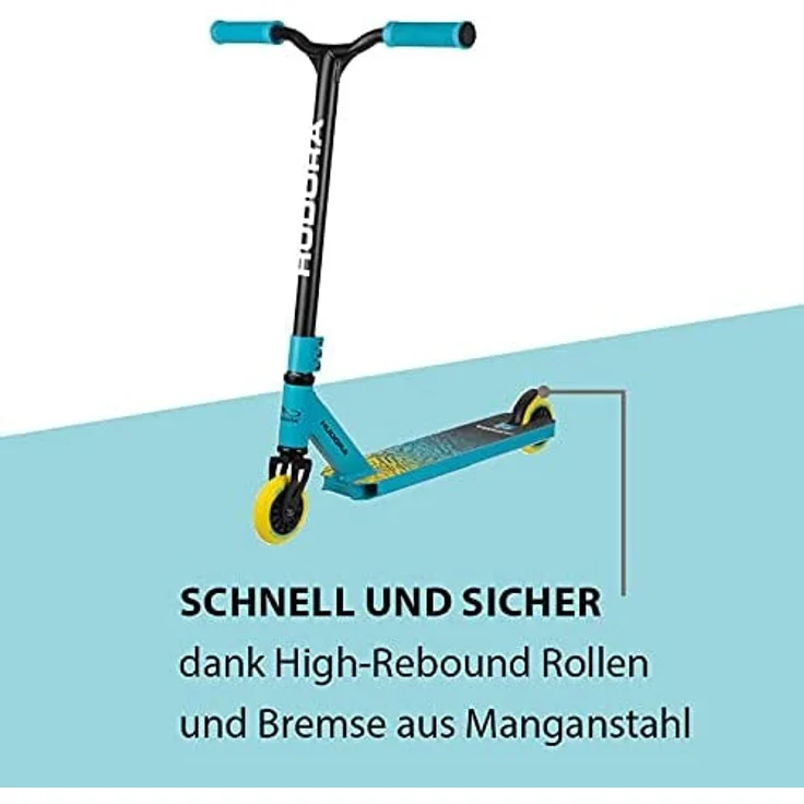 Hudora Stunt Scooter Kids light blue - 14058 – Bild 3