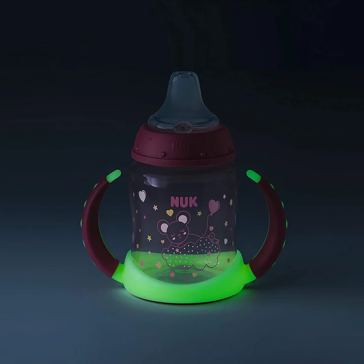 NUK First Choice Trinklernflasche Night – Glow in the Dark – Bild 7