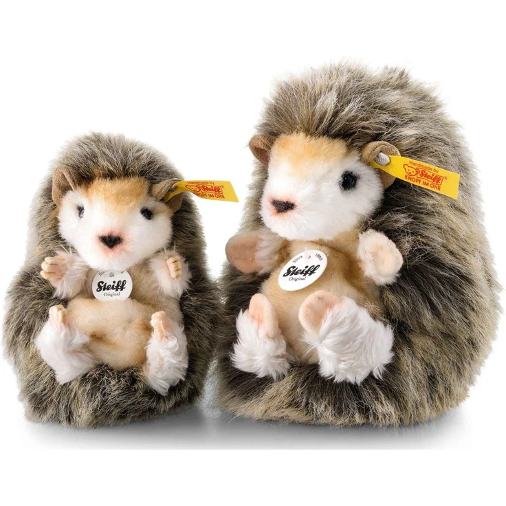 Steiff 070587 Joggi Baby-Igel 10cm braun meliert sitzend Plüschtier Stofftier – Bild 4