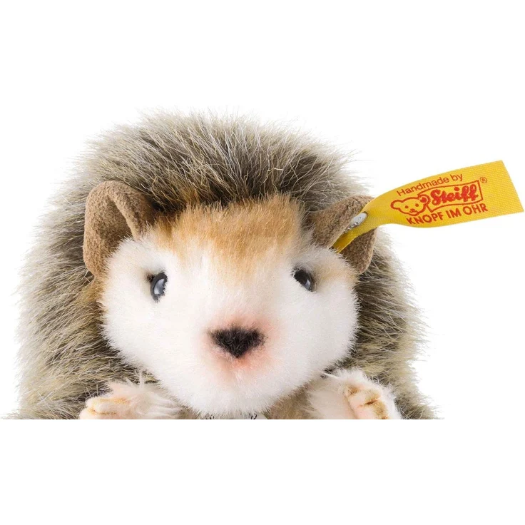 Steiff 070587 Joggi Baby-Igel 10cm braun meliert sitzend Plüschtier Stofftier – Bild 2
