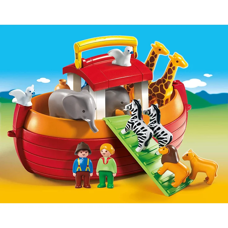 PLAYMOBIL 1.2.3 6765 Meine Mitnehm-Arche-Noah, Ab 18 Monaten – Bild 2