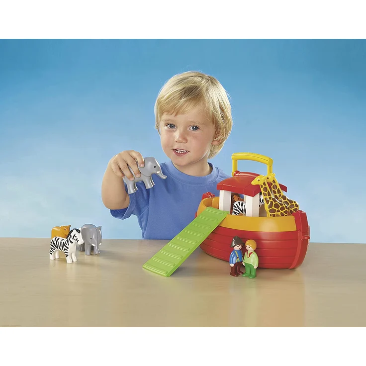 PLAYMOBIL 1.2.3 6765 Meine Mitnehm-Arche-Noah, Ab 18 Monaten – Bild 6