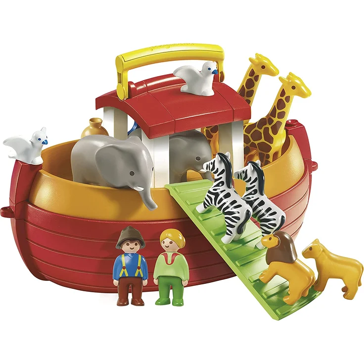 PLAYMOBIL 1.2.3 6765 Meine Mitnehm-Arche-Noah, Ab 18 Monaten – Bild 3